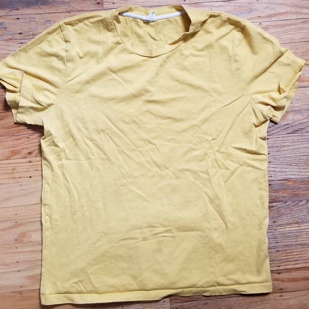 Atelier B Mens T shirt Yellow size S
